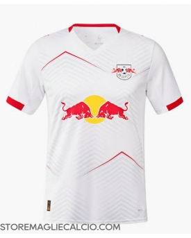 RB Leipzig Maglia Gara Casa Repliche 2025-26 Maniche Corte